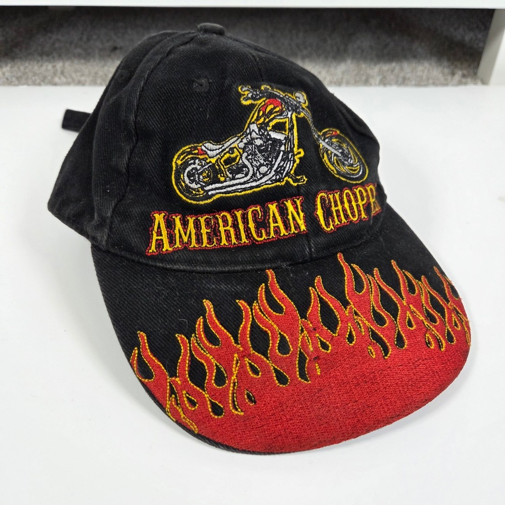 Vintage American Chopper Flame Cap Hat